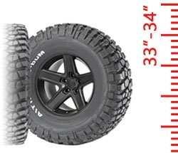 Tires - 33-34 Inch