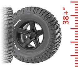 Tires - 38+ Inch