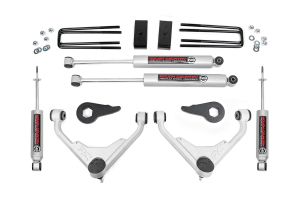 Rough Country 3 Inch Lift Kit FK/FF Code Chevy/GMC Sierra/Silverado 2500 HD Suburban/Yukon XL 2500 (01-10)01-10 859830