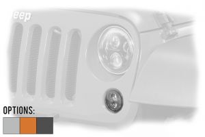 JW Speaker 239 J2 Series 3.5" Front Round LED Light Kit (Pair) For 2007-18 Jeep Wrangler 2 Door & Unlimited 4 Door Models 0346493-