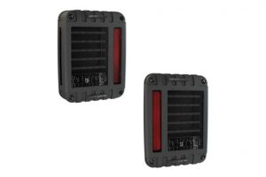 JW Speaker 279 J Series LED Tail Lights (Pair) For 2007-18 Jeep Wrangler JK 2 Door & Unlimited 4 Door Models 0347531