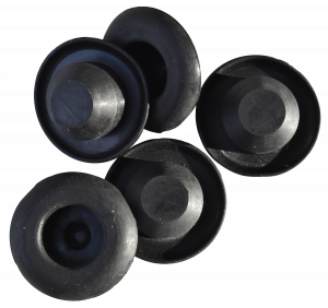 KeyParts DEEP RUBBER FLOOR PLUGS for 55-01 Various Jeep Models 0482-713