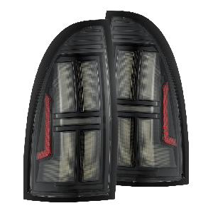 AlphaRex Prismatic LED Taillights Black for 05-15 Toyota Tacoma 680052