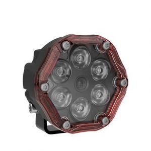 JW Speaker Trail 6 Flash 3.7" Round LED Off Road Light Pods for Universal Applications 0555363
