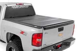 Rough Country Hard Tri-Fold Flip Up Bed Cover 5'9" Bed Chevy/GMC 1500 (07-13)07-13 49113551