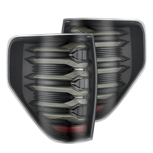 AlphaRex LED Taillights Alpha-Black for 09-14 Ford F-150 653080