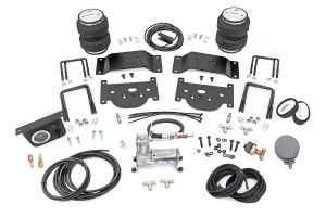 Rough Country Air Spring Kit w/compressor 0-6" Lifts For 2007-2021 Toyota Tundra 2WD/4WD 10024C