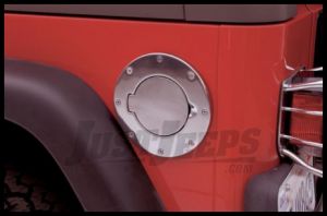 Rampage Billet Style Gas Cover For 2007-18 Jeep Wrangler JK 2 Door & Unlimited 4 Door Models 75001