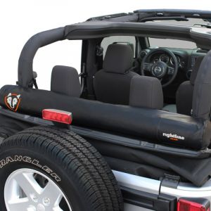 Rightline Gear (Black) Soft Top Window Storage Bag For 2007-18 Jeep Wrangler JK 2 Door & Unlimited 4 Door Models 100J78-B
