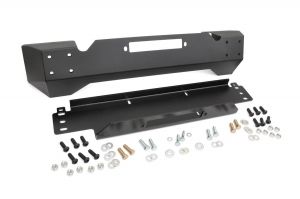 Rough Country Front Stubby Winch Bumper For 1987-06 Jeep Wrangler YJ, TJ & TJ Unlimited Models 1012