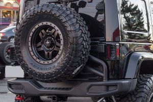 AEV JK Rear Tire Carrier Moab / COD For 2012-13 Jeep Wrangler JK 2 Door & Unlimited 4 Door Call of Duty MW3 & Moab Editions 10305025AA