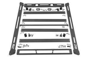 Rough Country Roof Rack System without LED Lights For 2018+ Jeep Wrangler JL 2 Door & Unlimited 4 Door Models 10612