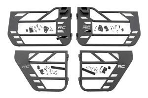 Rough Country Tubular Doors  Front and Rear  For 18-24 Jeep Gladiator JT/Wrangler JL 4WD  10619