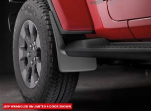 WeatherTech Mudflaps Front Set For 2018-20+ Jeep Wrangler JL & Gladiator JT Models 110097