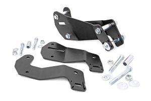 Rough Country Front Control Arm Drop Relocation Kit For 2007-18 Jeep Wrangler JK 2 Door & Unlimited 4 Door (With 3½- 6" Lift) 110600