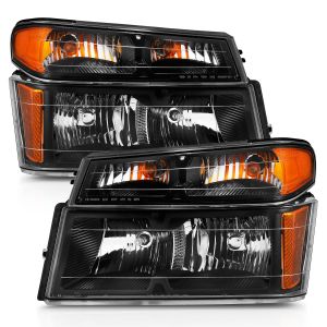 ANZO USA Crystal Headlight for 04-06 GMC Canyon 111451
