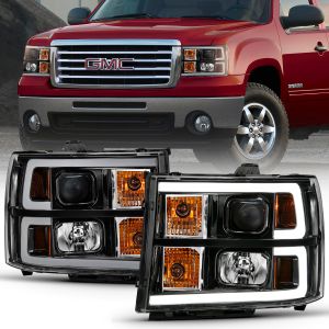 ANZO USA Projector Headlight for 07-13 GMC Sierra 1500,07-14 GMC Sierra 2500 HD,07-14 GMC Sierra 3500 HD 111482