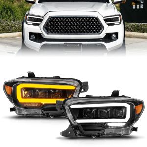 ANZO USA LED Projector Headlight for 16-23 Toyota Tacoma 111563