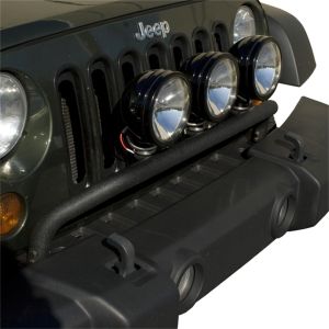 Rugged Ridge Light Bar in Textured Black For 2007-18 Jeep Wrangler JK 2 Door & Unlimited 4 Door Models 11232.20