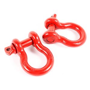 Rugged Ridge D-Ring Shackle 7/8" Red 11235.13