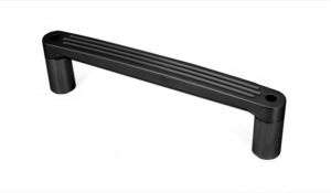 Rugged Ridge Billet Aluminum Passenger Grab Bar Handle In Black For 2007-10 Jeep Wrangler & Wrangler Unlimited JK 11422.10
