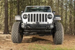 Rugged Ridge Arcus Front Bumper With Winch Tray & Tow Hooks For 2018+ Jeep Gladiator JT & Wrangler JL 2 Door & Unlimited 4 Door Models 11549.04