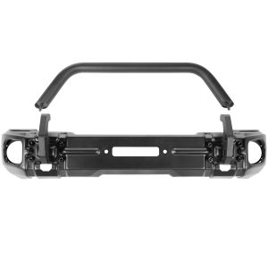 Rugged Ridge Arcus Front Bumper Set With Overrider & Winch Plate For 2007-18 Jeep Wrangler JK Unlimited 4 Door Models 11549.13