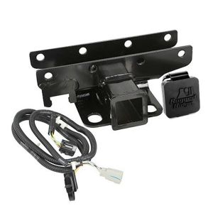 Rugged Ridge Rear Hitch 2" With Wiring Harness & Plug For 2007-18 Jeep Wrangler JK 2 Door & Unlimited 4 Door Models 11580.60