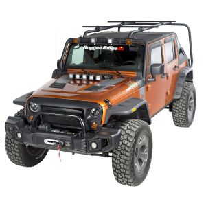 Rugged Ridge Sherpa Rack Kit For 2007-18 Jeep Wrangler JK Unlimited 4 Door Models 11703.22