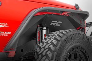 Rough Country Front Inner Fenders | Vertex Shocks for 07-18 Jeep Wrangler JK, JKU 1195V