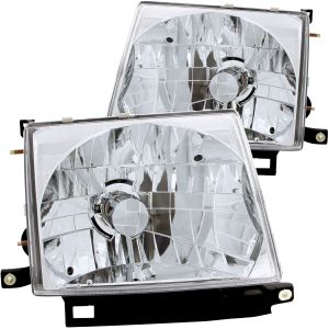 ANZO USA Crystal Headlight Set for 97-00 Toyota Tacoma 121132