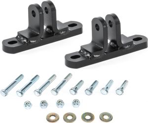 Rock Hard 4X4 Blue Ox Tow Bracket Kit 97-06 Wrangler TJ, 07-18 Wrangler JK & 18+ Wranlger JL w/ Rock Hard 4x4 Front Bumpers RH8000BO