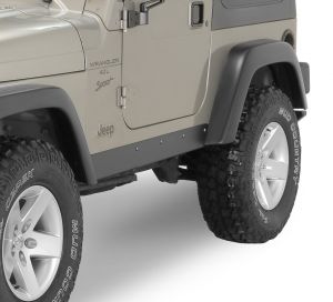 Rock Hard 4X4 Rocker Sliders w/o Tubing for 04-06 Jeep Wrangler TJ Unlimited RH3001-U-