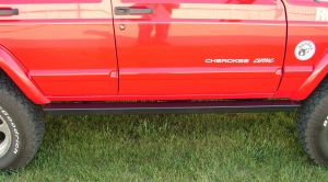 Rock Hard 4X4 Rocker Sliders for 84-01 Jeep Cherokee XJ RH1014