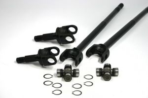 Alloy USA Front 30 Spline Chromoly Axle Kit For 07-18 Jeep Wrangler JK Rubicon Models With Dana 44 Axle 12155