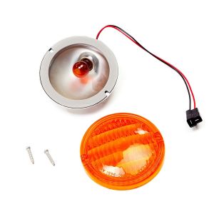 Omix-ADA Parking Lamp Assembly with Amber Lens For 1976-86 Jeep CJ Series 12405.07