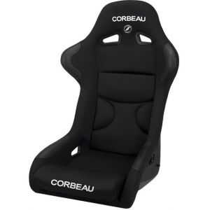Corbeau FX1 Wide Fixed Back Racing Seat in Black Cloth 29501W