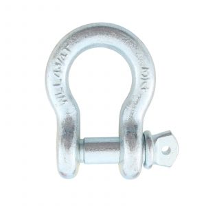 SmittyBilt D-Ring Shackle 1/2" Zinc Plated 13046