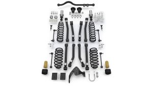 TeraFlex 3" Alpine RT3 Short Arm Suspension System – No Shocks for 07-18 Jeep Wrangler JKU 4 Door 1333000