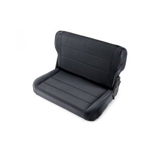 Rugged Ridge Fold & Tumble Vinyl Rear Seat Black Vinyl 1982-95 Wrangler and CJ 13462.01