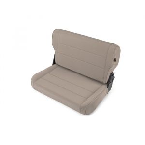 Rugged Ridge Fold & Tumble Vinyl Rear Seat Gray Denim 1982-95 Wrangler and CJ 13462.09