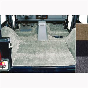 Rugged Ridge Carpet Kit Deluxe Gray 1976-1995 Jeep Wrangler & CJ7 13690.09