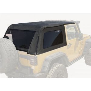 Rugged Ridge Bowless Soft Top in Black Diamond For 2007-18 Jeep Wrangler JK 2 Door 13750.39