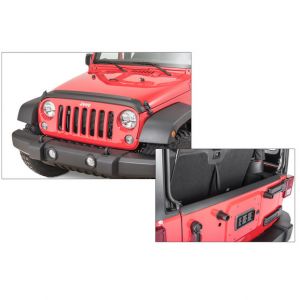 Bushwacker TrailArmor Hood & Tailgate Protector For 2007-18 Jeep Wrangler JK 2 Door & Unlimited 4 Door Models