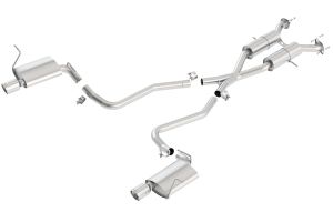 Borla Touring Cat-Back Exhaust System for 11-21 Jeep Grand Cherokee 140406