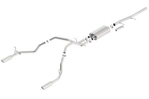 Borla S-Type Cat-Back Exhaust System for 09-13 Chevrolet Silverado 1500, 09-13 GMC Sierra 1500 140429