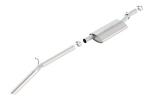 Borla S-Type Cat-Back Exhaust System for 07-11 Jeep Wrangler 140655