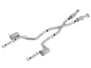 Borla S-Type Cat-Back Exhaust System for 18-20 Jeep Grand Cherokee 140755