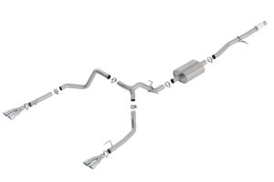 Borla Touring Cat-Back Exhaust System for 19-25 Chevrolet Silverado 1500, 19-25 GMC Sierra 1500 140781