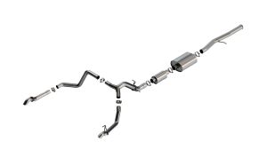 Borla S-Type Cat-Back Exhaust System for 22-23 Chevrolet Silverado 1500, 22-23 GMC Sierra 1500 140914